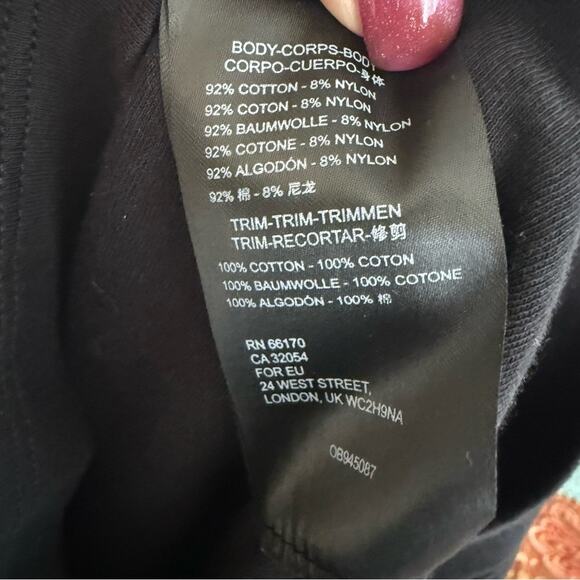 Maeve by Anthroplogie Black Women's Blouse with Ruffle Sleeves Size Medium - Picture 4 of 4